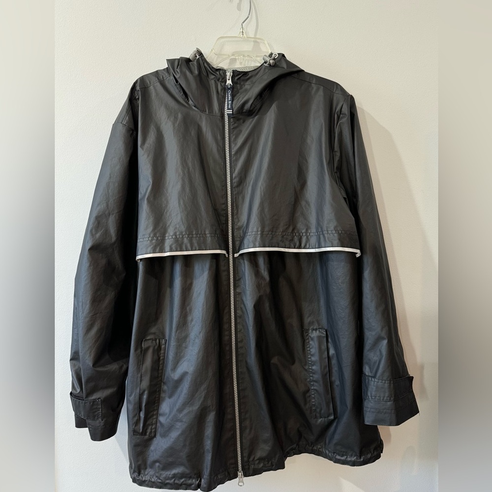 Charles River Apparel  Rain Jacket/ Windbreaker Size 3XL